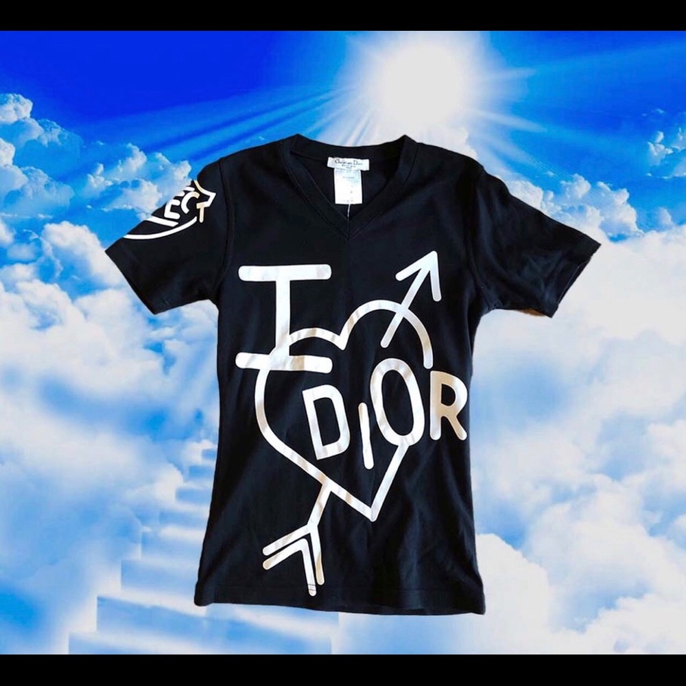 Dior by Galliano I love Dior top